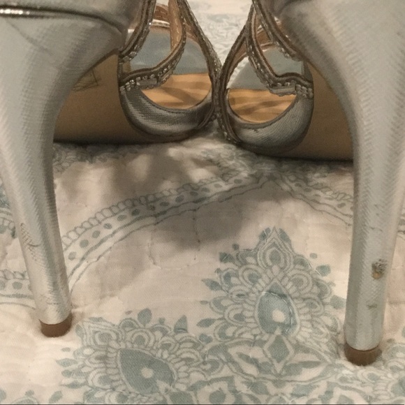 Aldo Caged Rhinestone Sandal sz 7 - Picture 3 of 4